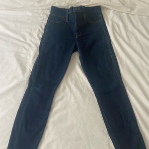 Madewell skinny jeans size 26